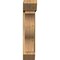 Ekena Millwork Funston Slat Rough Sawn Bracket w/ Offset Brace, Western Red Cedar, 8"W x 26"D x 38"H BKT0806X26X38FST06RWR - alternate 2